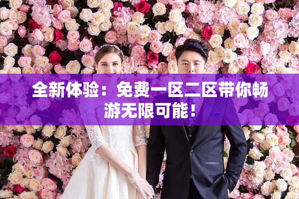 全新体验：免费一区二区带你畅游无限可能！