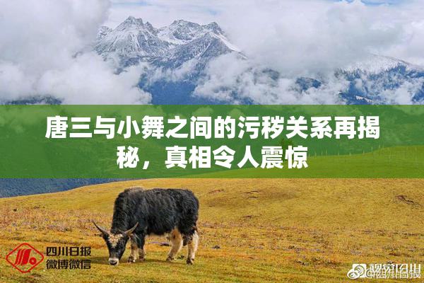 唐三与小舞之间的污秽关系再揭秘，真相令人震惊
