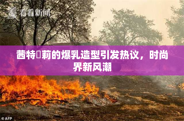 茜特菈莉的爆乳造型引发热议，时尚界新风潮