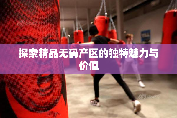 探索精品无码产区的独特魅力与价值