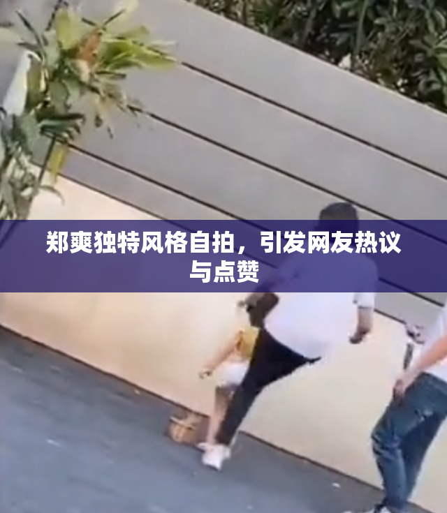 郑爽独特风格自拍，引发网友热议与点赞