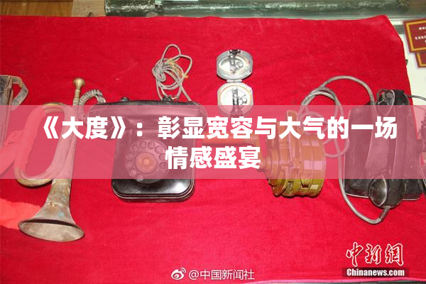 《大度》：彰显宽容与大气的一场情感盛宴