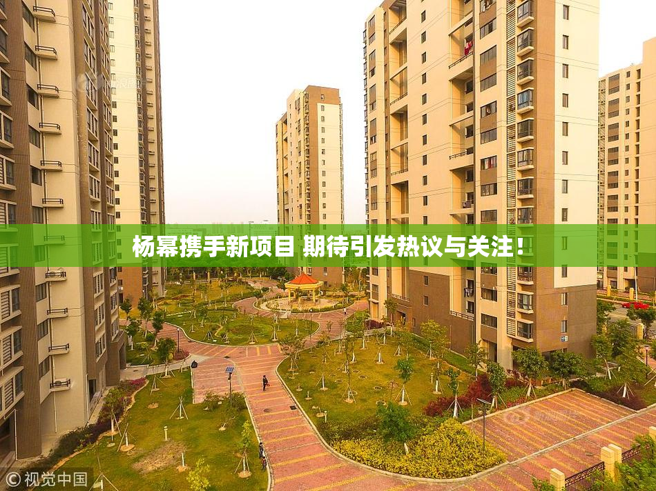 杨幂携手新项目 期待引发热议与关注！