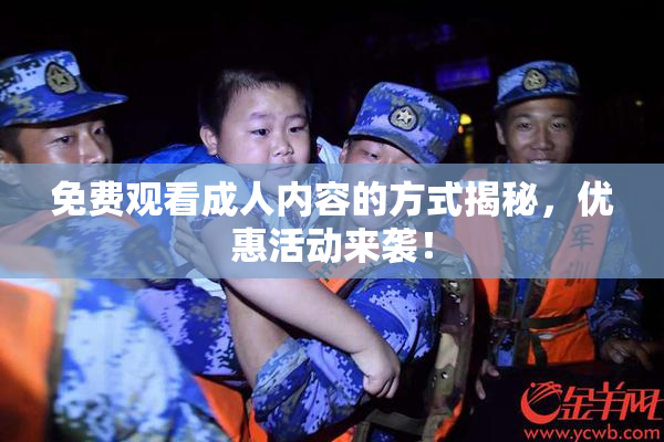 免费观看成人内容的方式揭秘，优惠活动来袭！