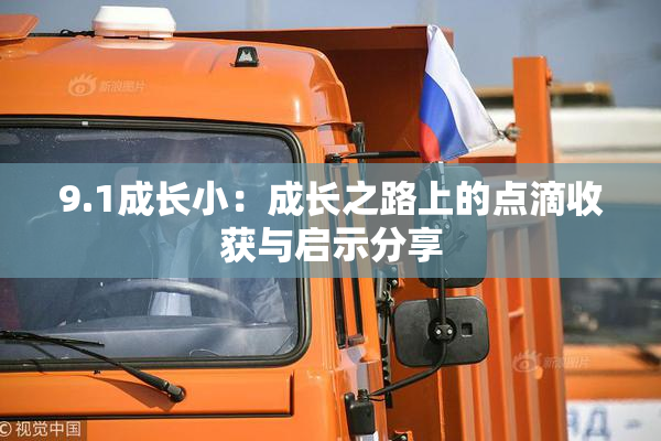 9.1成长小：成长之路上的点滴收获与启示分享