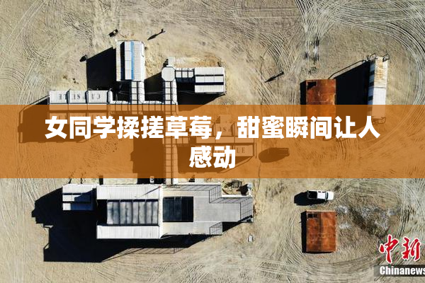 女同学揉搓草莓，甜蜜瞬间让人感动