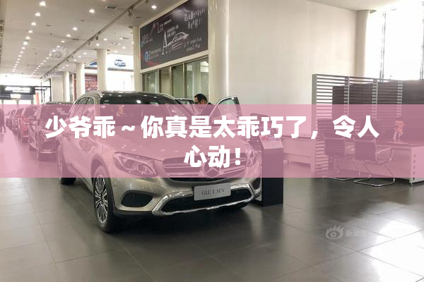 少爷乖～你真是太乖巧了，令人心动！