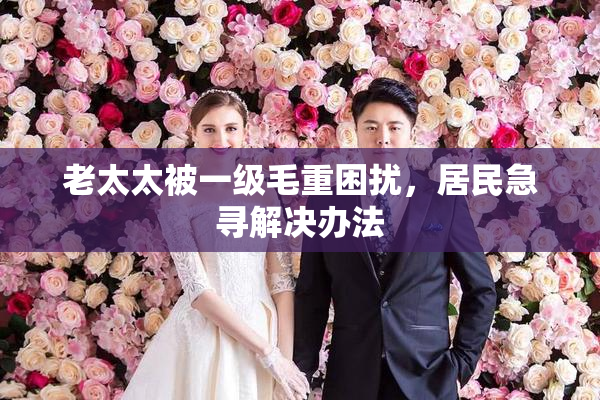 老太太被一级毛重困扰，居民急寻解决办法