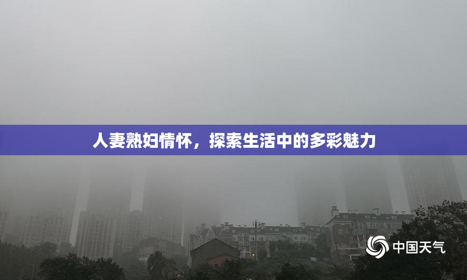 人妻熟妇情怀，探索生活中的多彩魅力