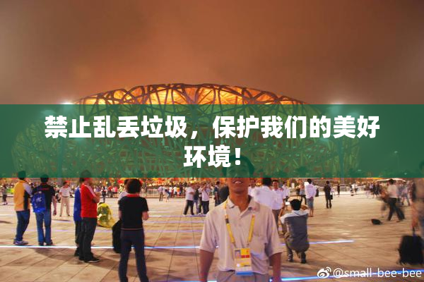禁止乱丢垃圾，保护我们的美好环境！