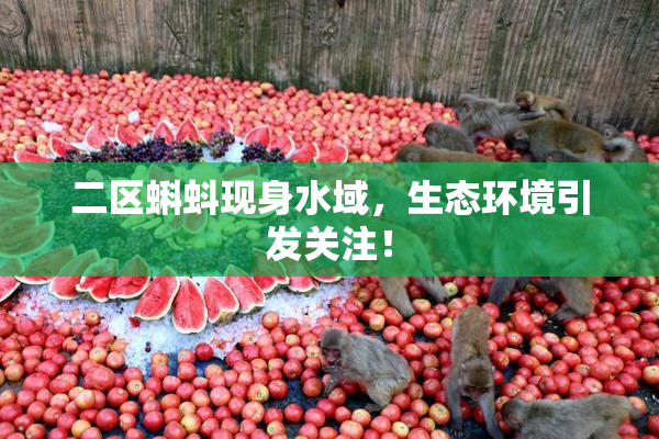 二区蝌蚪现身水域，生态环境引发关注！