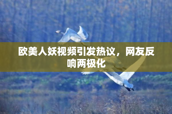 欧美人妖视频引发热议，网友反响两极化