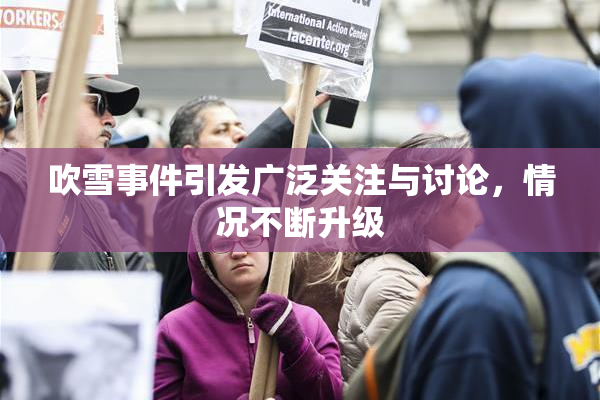 吹雪事件引发广泛关注与讨论，情况不断升级