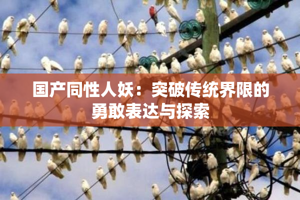 国产同性人妖：突破传统界限的勇敢表达与探索