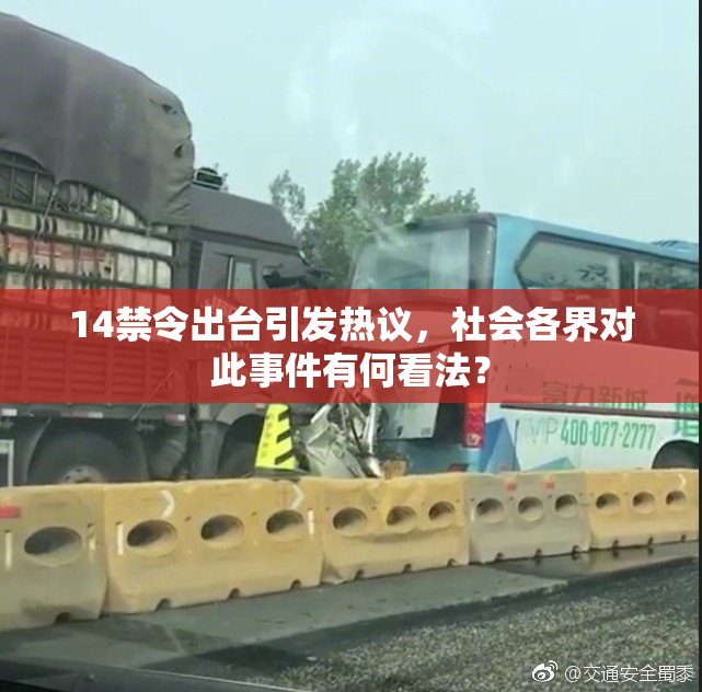 14禁令出台引发热议，社会各界对此事件有何看法？