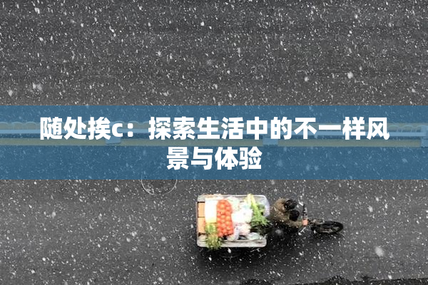 随处挨c：探索生活中的不一样风景与体验