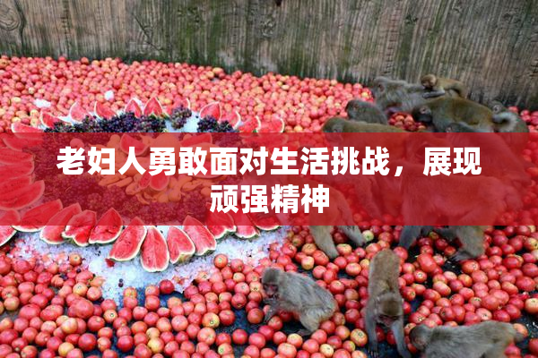 老妇人勇敢面对生活挑战，展现顽强精神