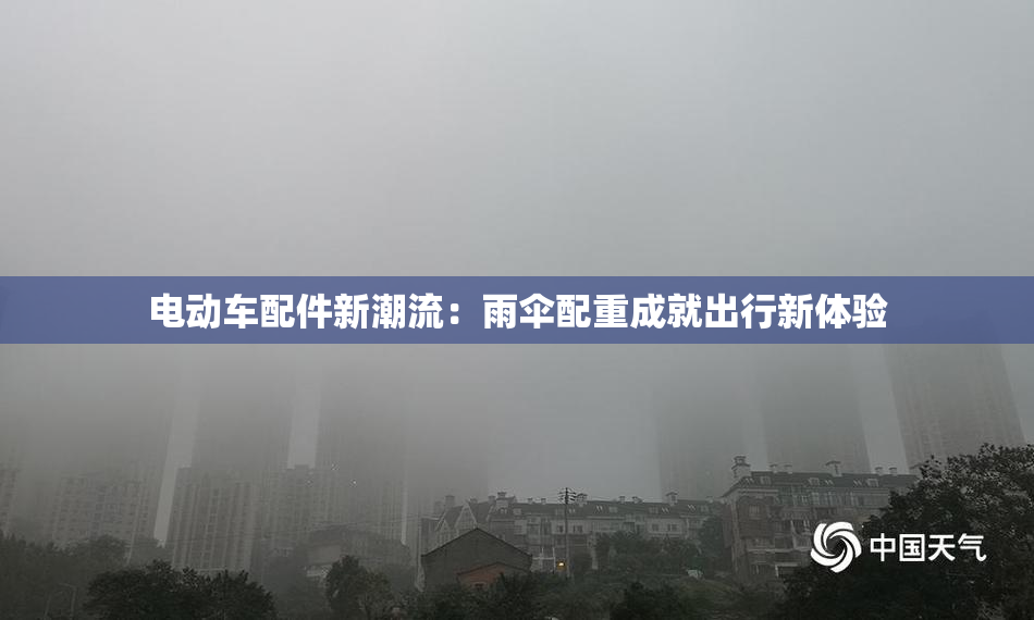 电动车配件新潮流：雨伞配重成就出行新体验