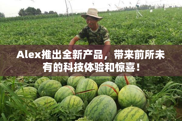 Alex推出全新产品，带来前所未有的科技体验和惊喜！