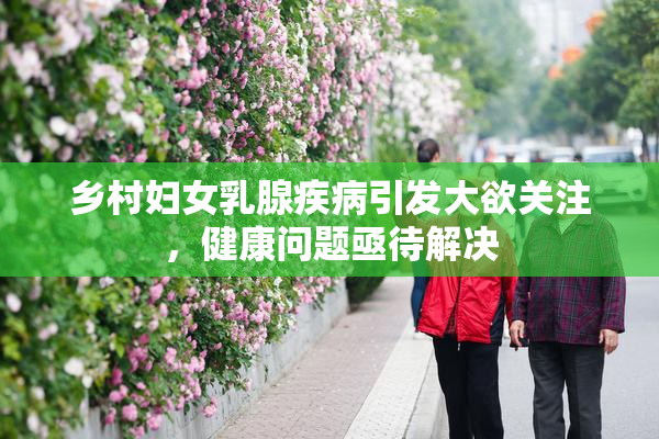 乡村妇女乳腺疾病引发大欲关注，健康问题亟待解决