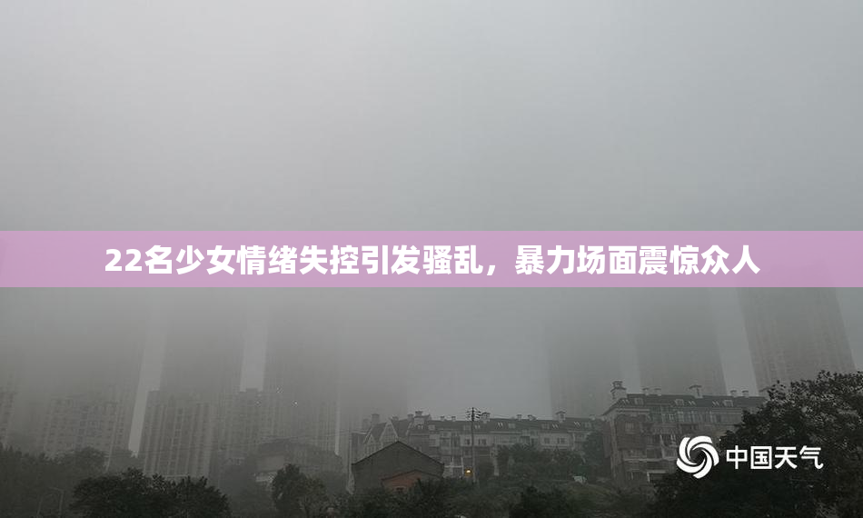 22名少女情绪失控引发骚乱，暴力场面震惊众人
