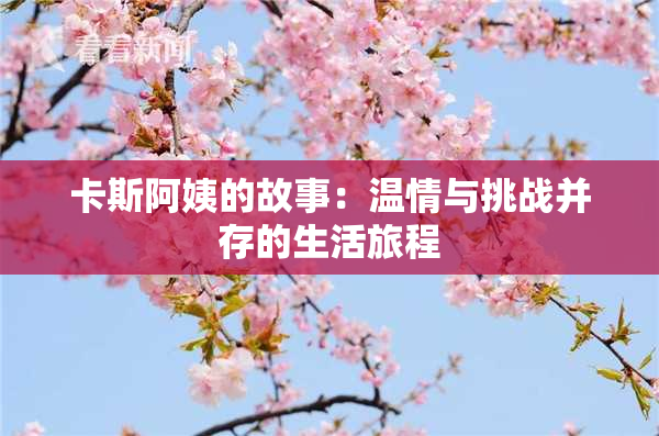 卡斯阿姨的故事：温情与挑战并存的生活旅程