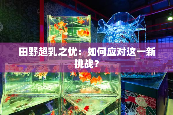 田野超乳之忧：如何应对这一新挑战？