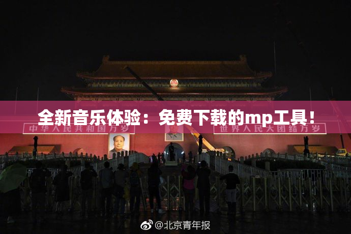 全新音乐体验：免费下载的mp工具！
