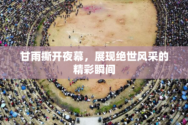 甘雨撕开夜幕，展现绝世风采的精彩瞬间