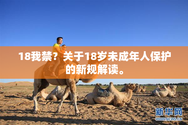 18我禁？关于18岁未成年人保护的新规解读。