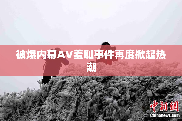 被爆内幕AV羞耻事件再度掀起热潮