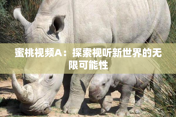 蜜桃视频A：探索视听新世界的无限可能性