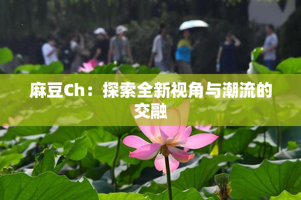 麻豆Ch：探索全新视角与潮流的交融