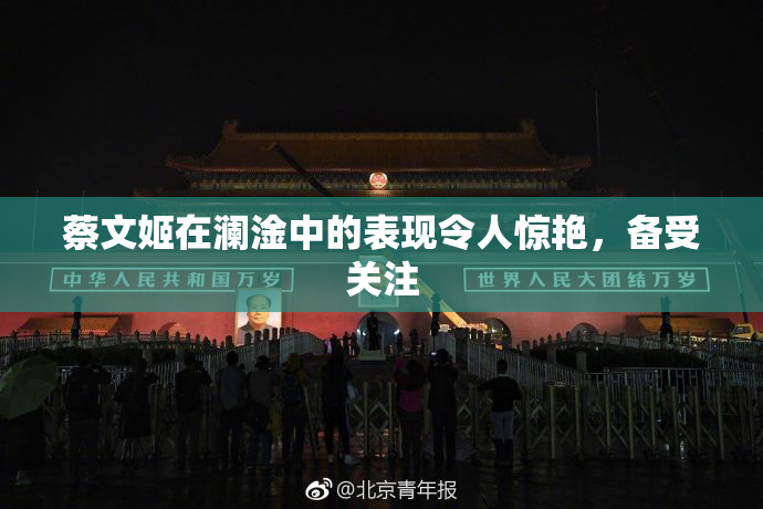 蔡文姬在澜淦中的表现令人惊艳，备受关注