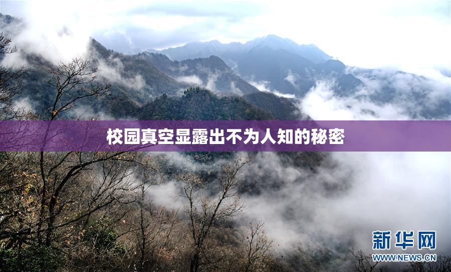 校园真空显露出不为人知的秘密