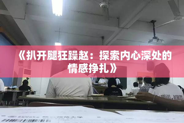 《扒开腿狂躁赵：探索内心深处的情感挣扎》