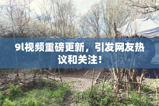 9l视频重磅更新，引发网友热议和关注！