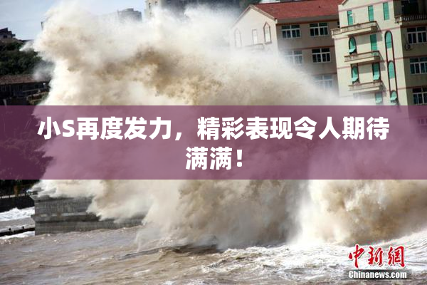 小S再度发力，精彩表现令人期待满满！