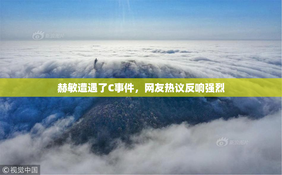 赫敏遭遇了C事件，网友热议反响强烈