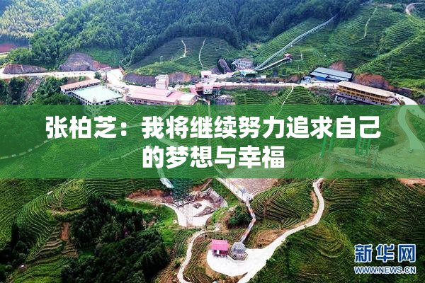 张柏芝：我将继续努力追求自己的梦想与幸福