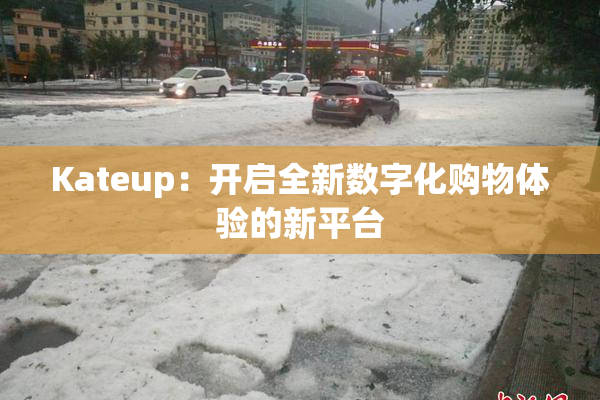 Kateup：开启全新数字化购物体验的新平台