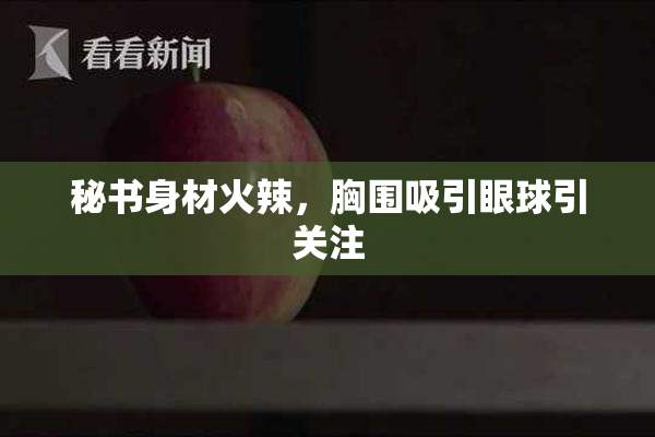 秘书身材火辣，胸围吸引眼球引关注