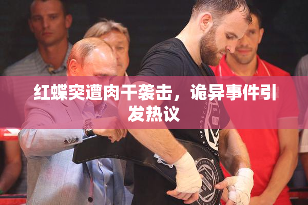 红蝶突遭肉干袭击，诡异事件引发热议