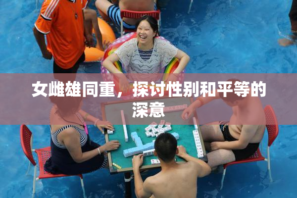 女雌雄同重，探讨性别和平等的深意