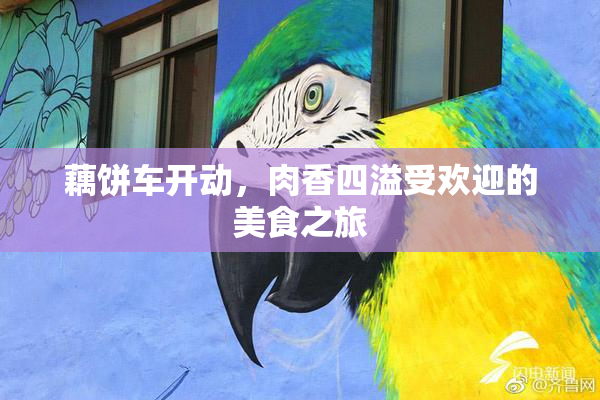 藕饼车开动，肉香四溢受欢迎的美食之旅