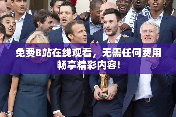 免费B站在线观看，无需任何费用畅享精彩内容!