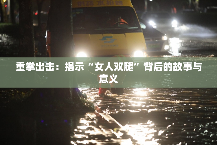 重拳出击：揭示“女人双腿”背后的故事与意义