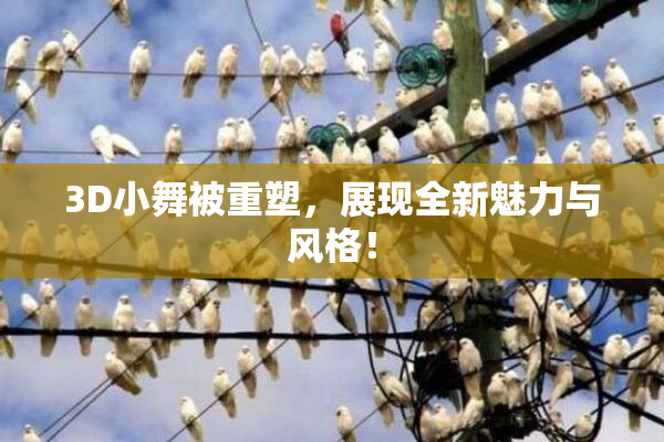 3D小舞被重塑，展现全新魅力与风格！