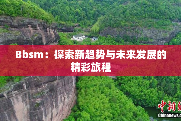 Bbsm：探索新趋势与未来发展的精彩旅程