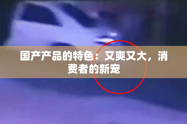 国产产品的特色：又爽又大，消费者的新宠